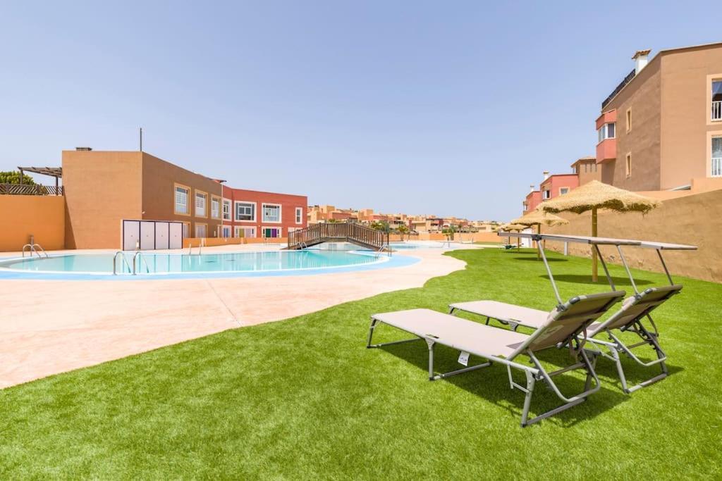 Las Dunas Corralejo Home With Swimming Pool Esterno foto